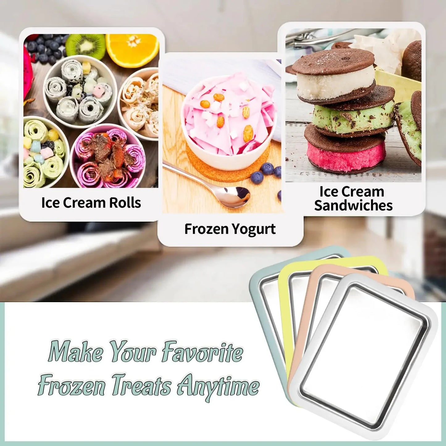 FrostRoll Pro – DIY Rolled Ice Cream Maker