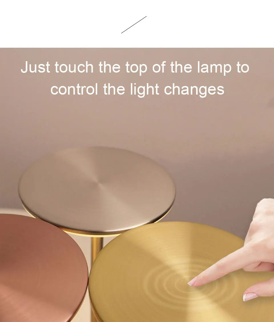 Luxury Touch LED Table Lamp