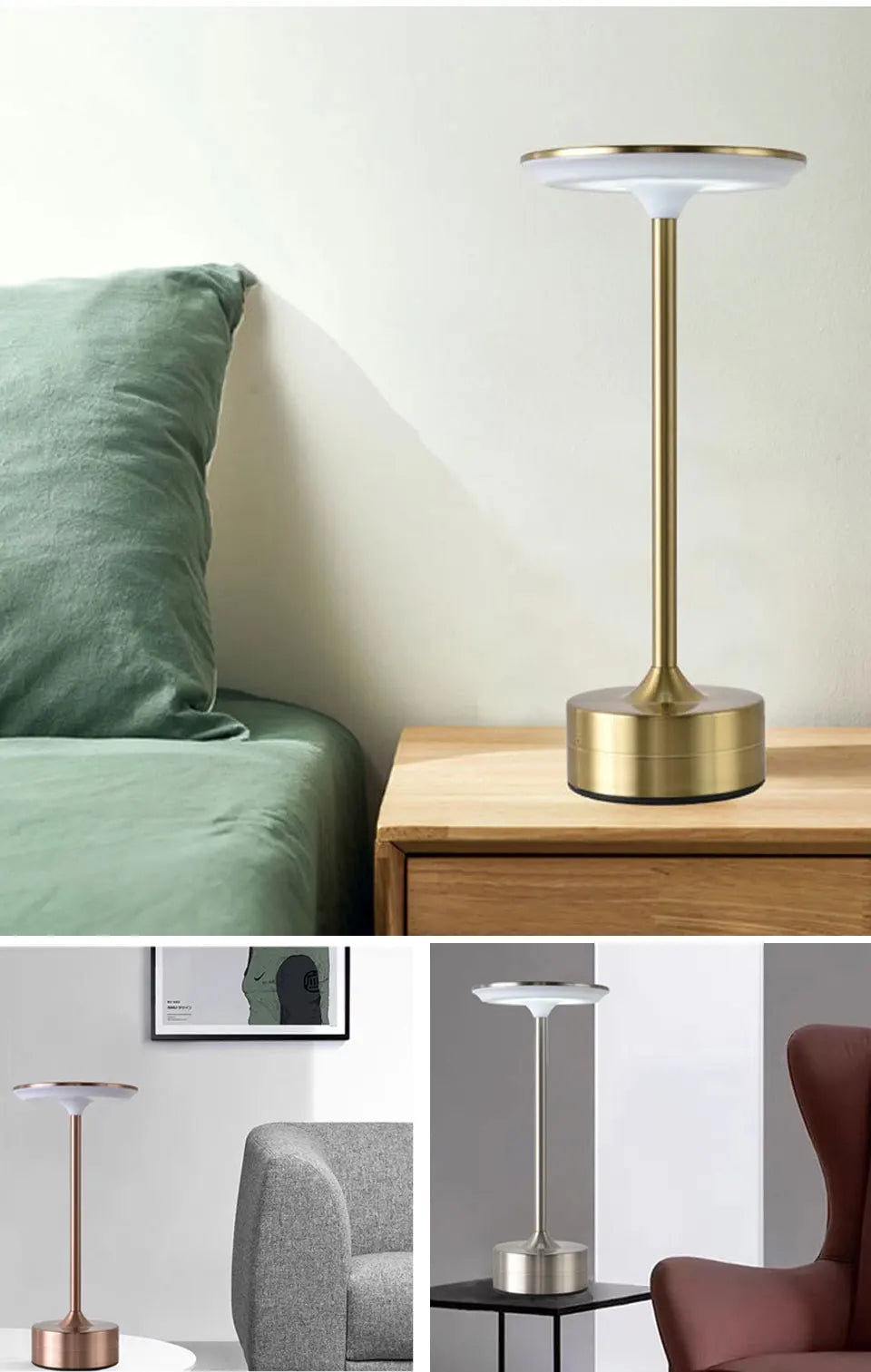 Luxury Touch LED Table Lamp
