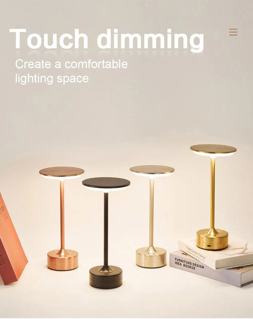 Luxury Touch LED Table Lamp